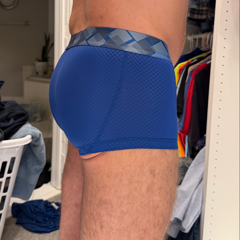 2Xist Men's Bold Blue Compression Shorts - Picture 4 of 4